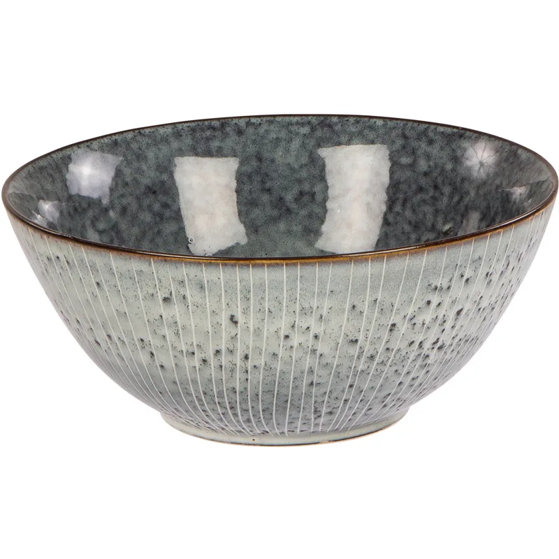 Broste Skål i stentøj 'Nordic Sea', 25 cm.