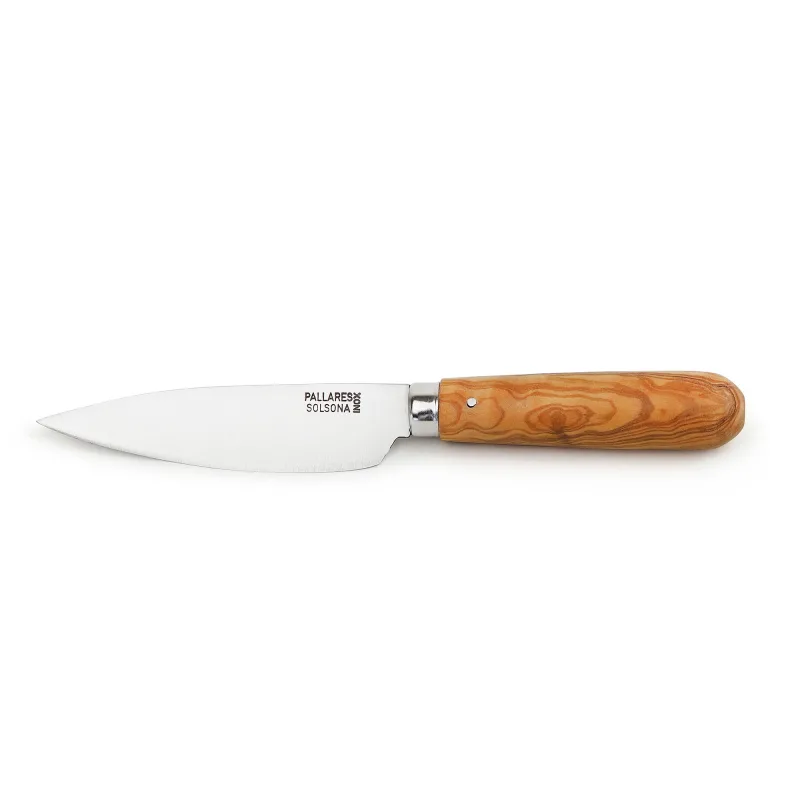 Pallarès Køkkenkniv 9 cm, rustfrit stål/oliventræ