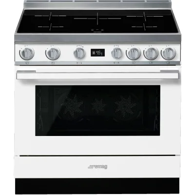 Smeg CPF9IPWH Portofino induktionskomfur, hvid