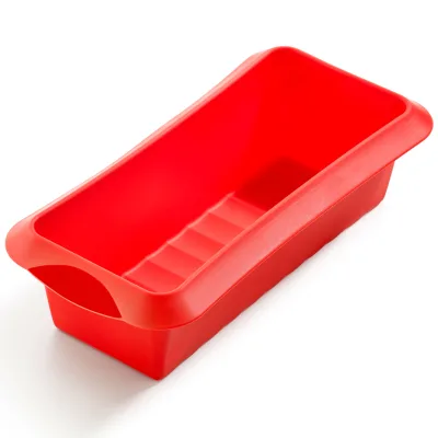 Lékué Bageform i silikone 24 cm, rød