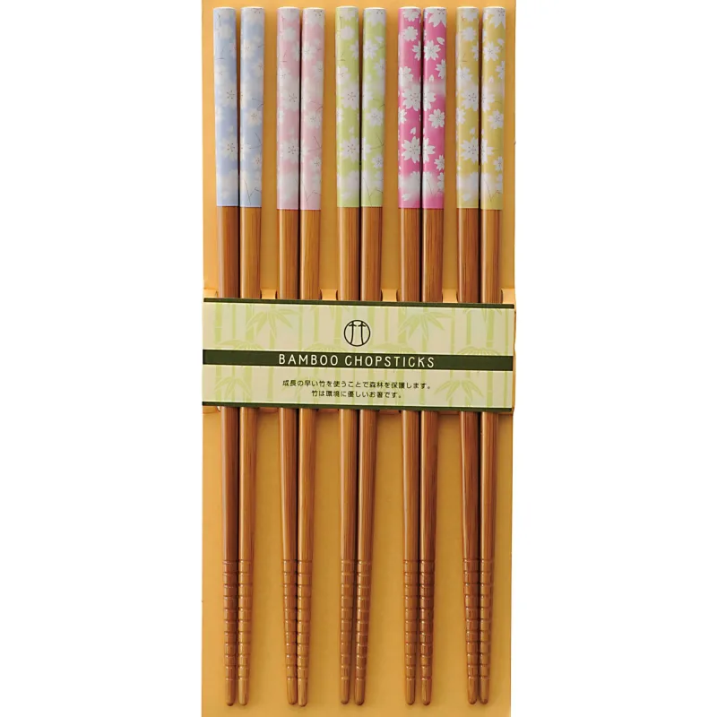 Kawai Spisepinde susutake tansai sakura wood 5 sæt