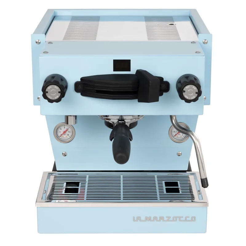 La marzocco Linea Mini R espressomaskine, blå