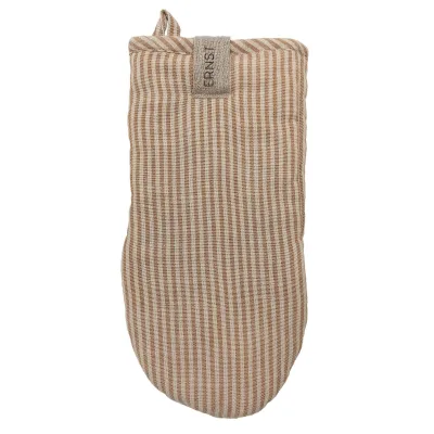 Ernst Ovnhandske stribet, karamel/beige
