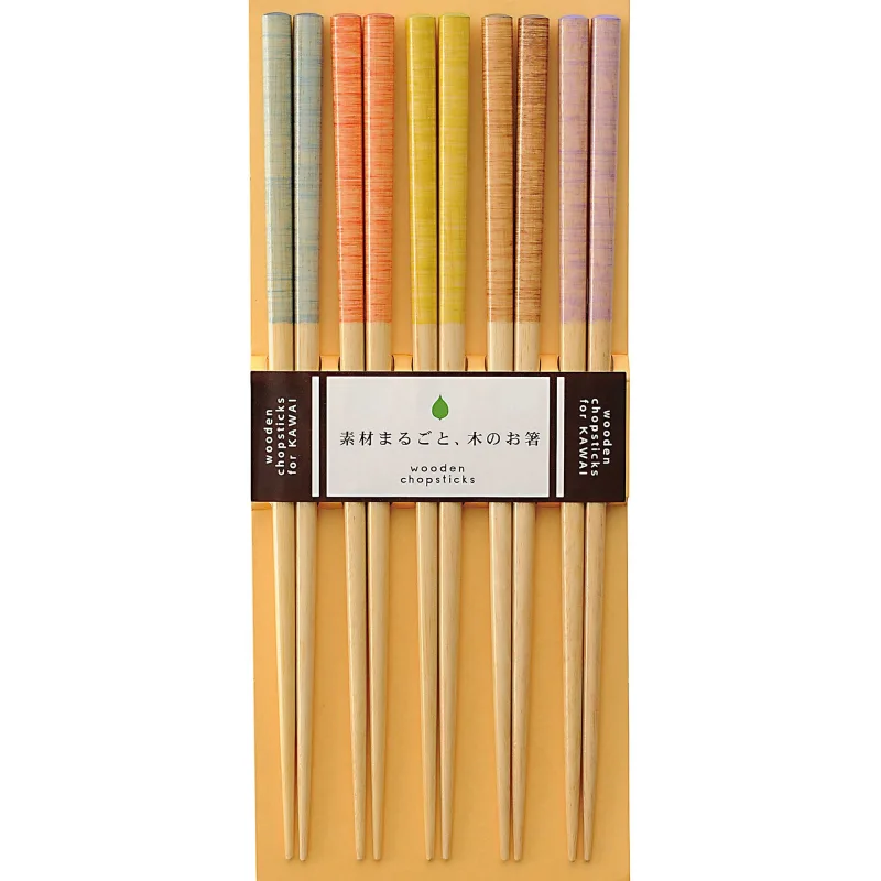 Kawai Spisepande brush wood 5 sæt