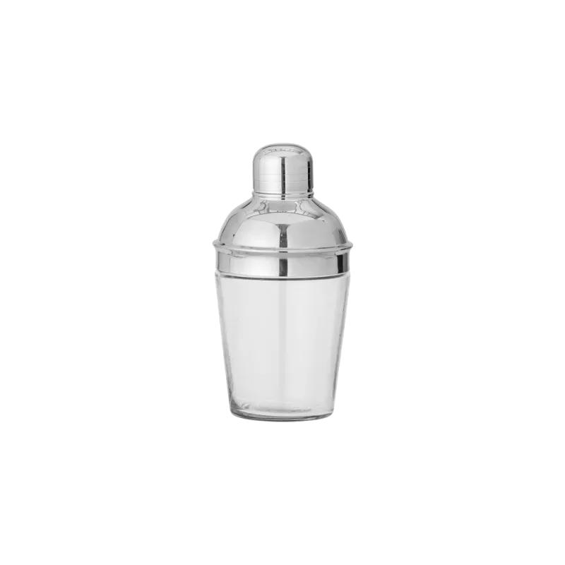 Cocktail shaker i genanvendt glas