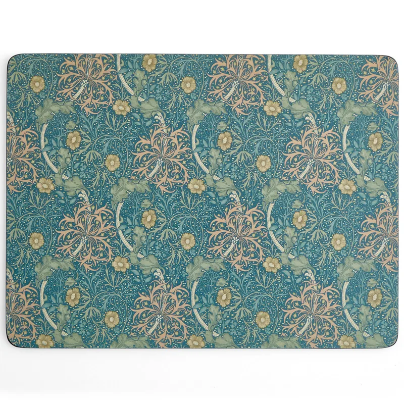 Spode Morris & Co Seaweed dækkeserviet 40 x 30 cm 4-pak, grøn