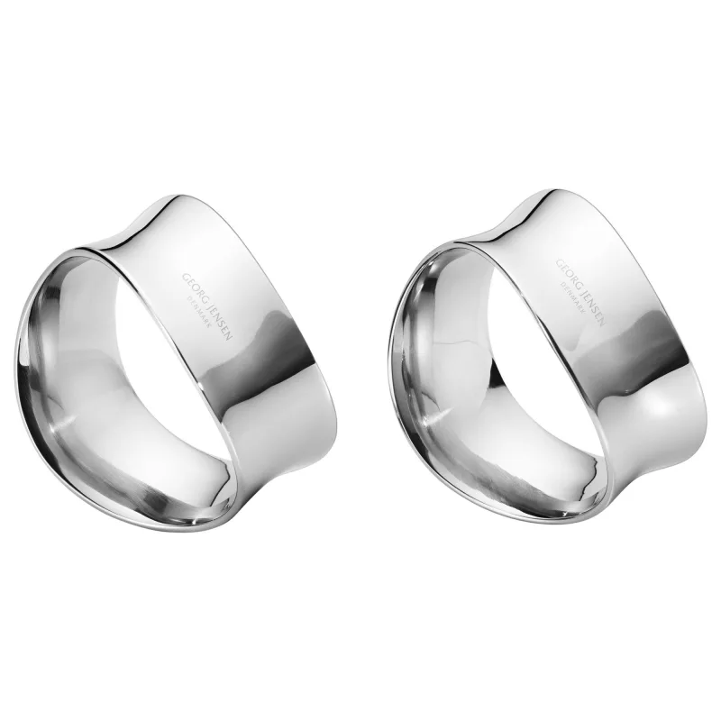 Georg jensen Cobra servietring 2 stk.