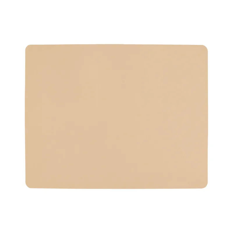 Aida RAW rektangulær bordskåner, beige