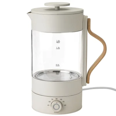 Stelton Emma elkedel 1,2 liter, klar/sand