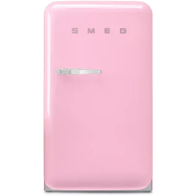 Smeg FAB10ROR6 køleskab med fryseboks, lyserød