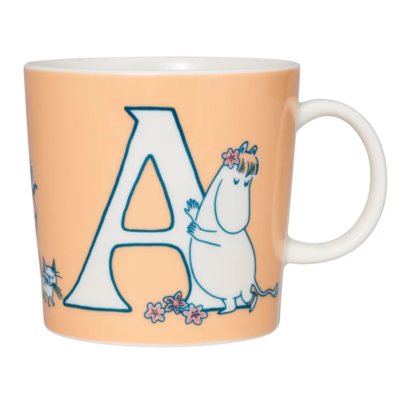 Moomin arabia ABC Mumin krus 0,4 liter, A