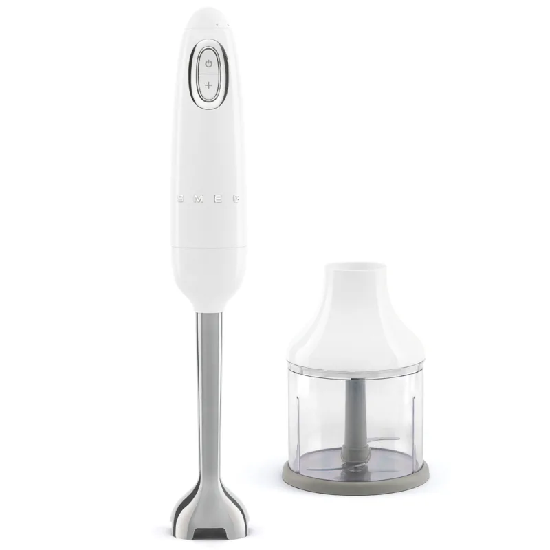 Smeg HBF00WHEU stavblender med hakker, hvid