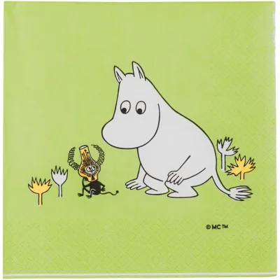 Moomin arabia Mumitrolden papirserviet 33 cm