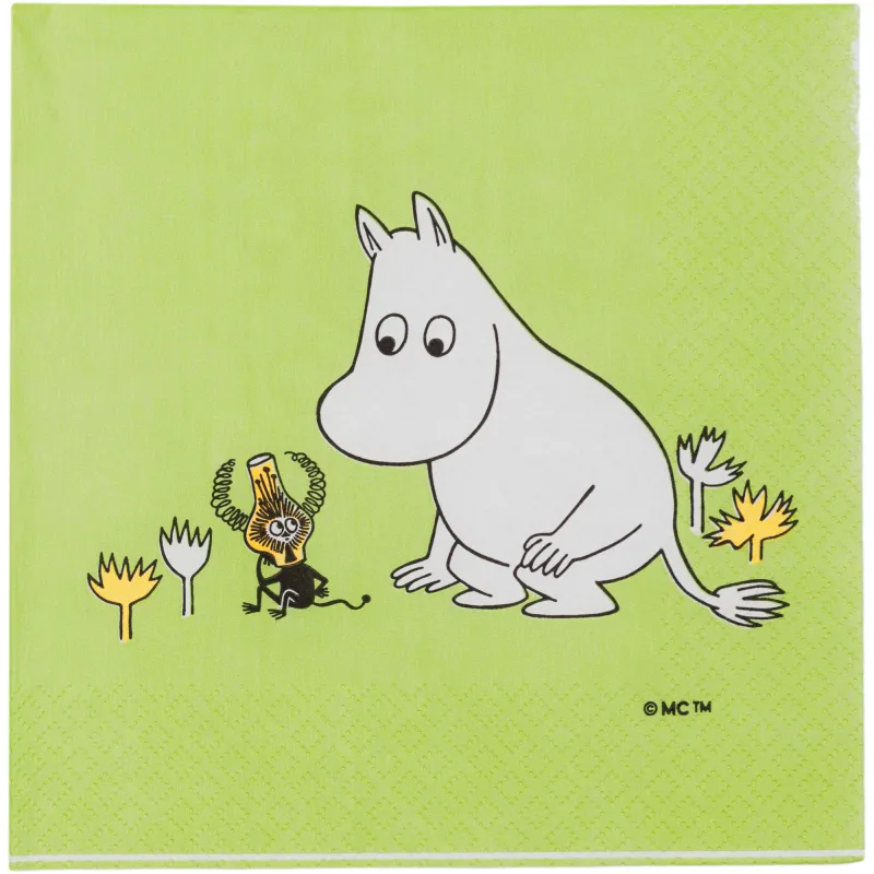 Moomin arabia Mumitrolden papirserviet 33 cm