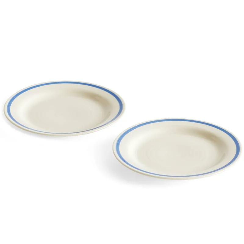 Hay Sobremesa tallerken 18,5 cm, 2-pack, blå