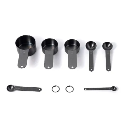 Vargen & Thor Måleske 7 dele, sort