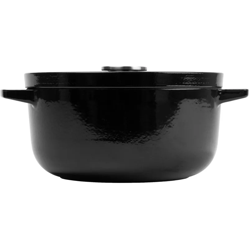 Kitchenaid Støbejernsgryde 22 cm/3,3 liter, onyx black