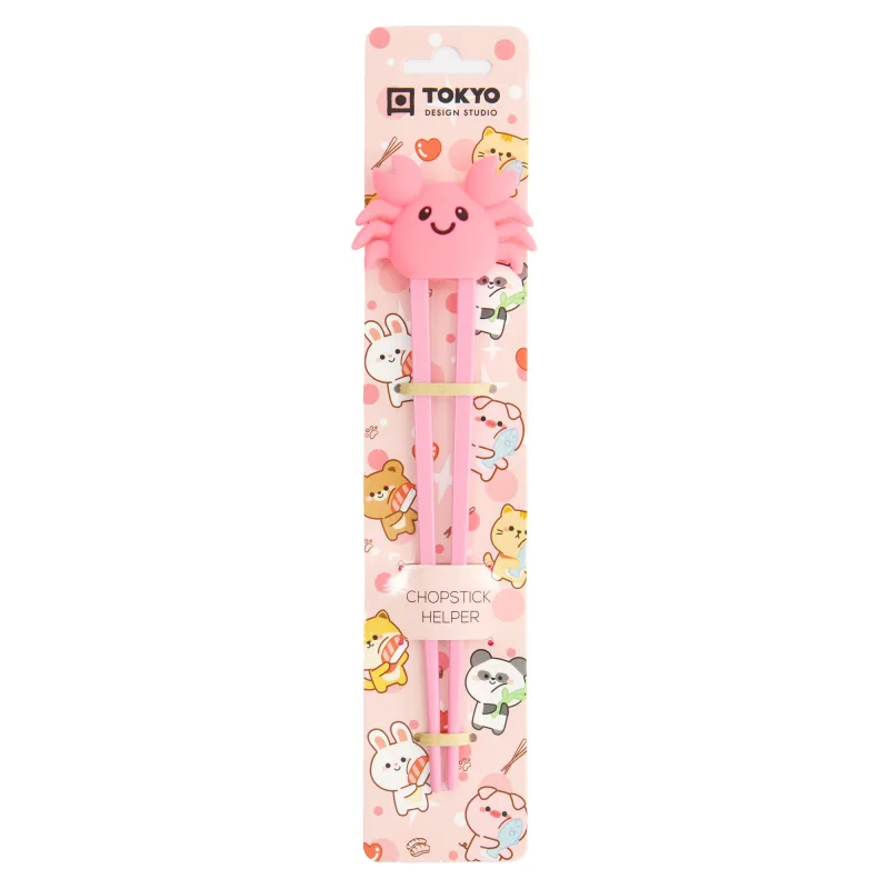 Tokyo design studio Spisepinde krabbe 22 cm, lyserød