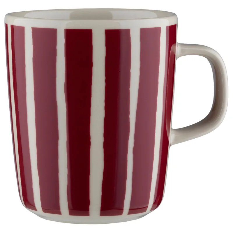 Marimekko Piccolo Krus 2,5 dl, vinrød