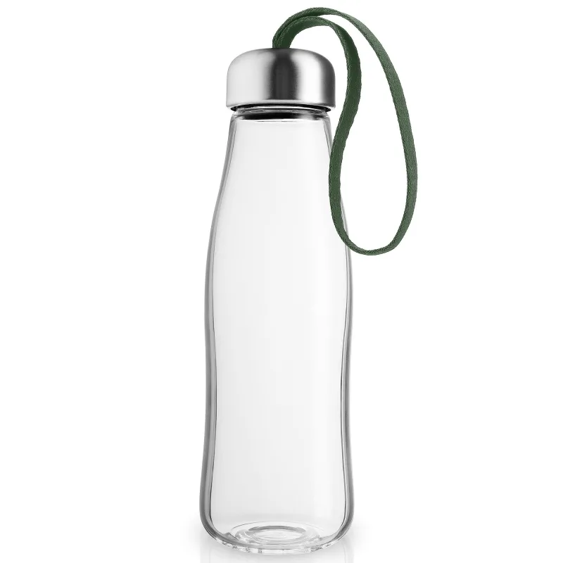 Eva solo Drikkeflaske glas 0,5 liter, cedar green