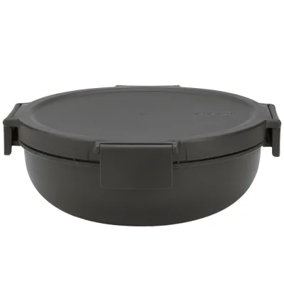 Brabantia Make & Take salatskål 1,3 liter, mørkegrå