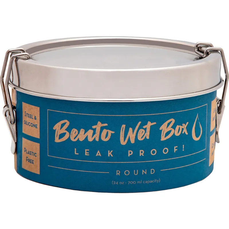 Eco lunchbox Bento Wet Box madkasse, rund