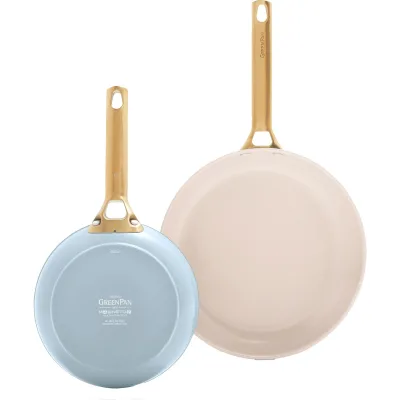 Greenpan Padova stegepandesæt 20 + 26 cm, light blue