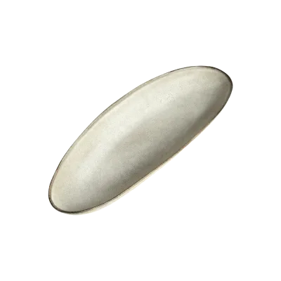 Mame langt ovalt fad 36,5 cm - Østers