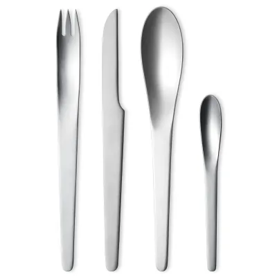 Georg jensen Arne Jacobsen Bestiksæt Mat 16 Dele