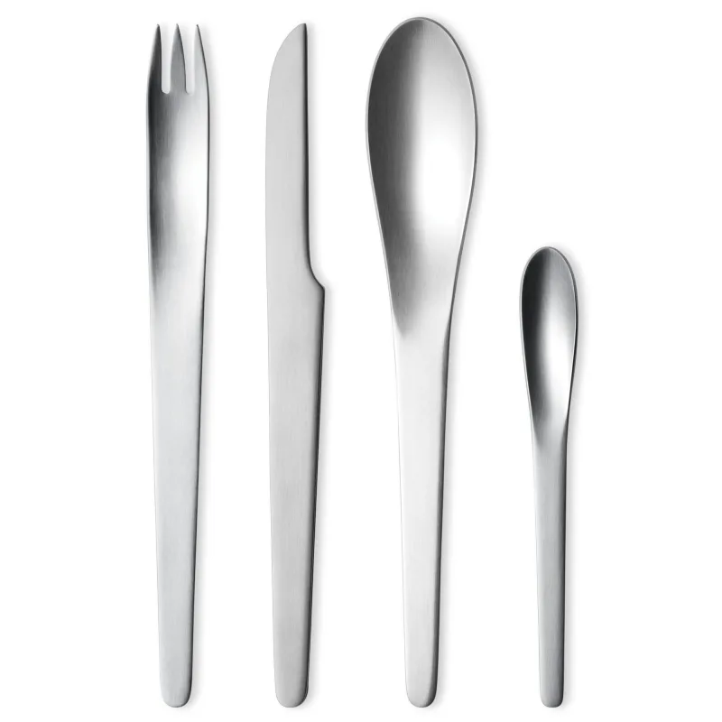 Georg jensen Arne Jacobsen Bestiksæt Mat 16 Dele
