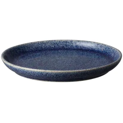 Denby Studio Blue tallerken, 21 cm, kobolt