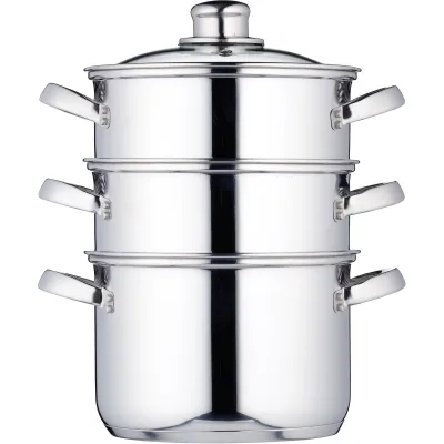 Kitchencraft Dampkoger 4 dele 18 cm.