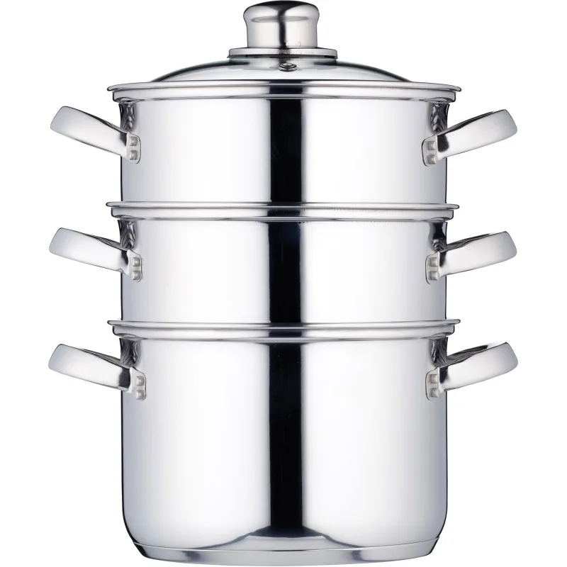 Kitchencraft Dampkoger 4 dele 18 cm.