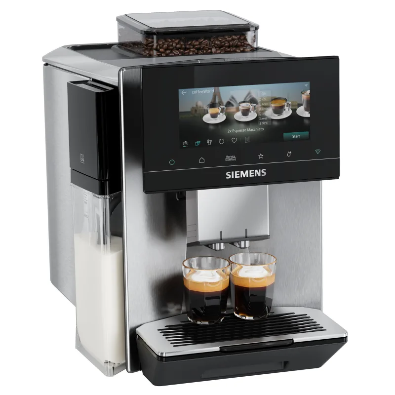 Siemens EQ900 plus iAroma TQ923EZ3 fuldautomatisk espressomaskine, inox
