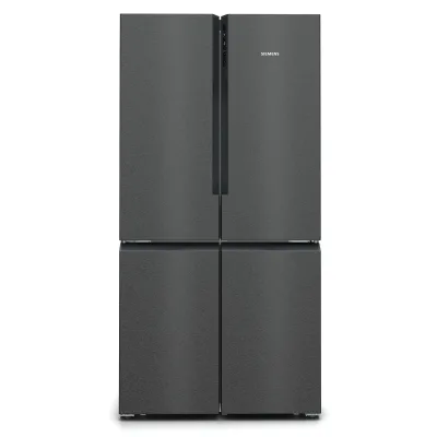 Siemens KF96NAXEA iQ300 fritstående køle-/fryseskab 183x90 cm, black steel