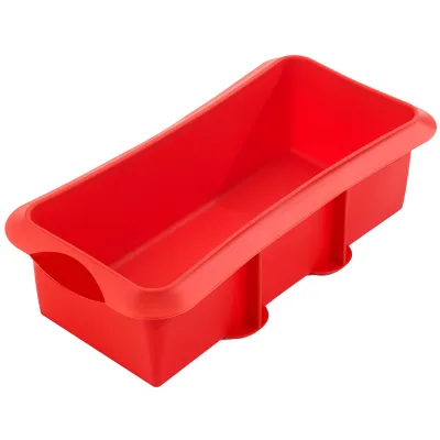 Lékué Bagteform i silikone 28 cm, rød
