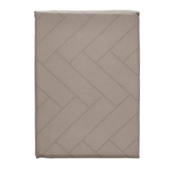 Södahl Tiles Damask Dug 140x270 cm. - Taupe