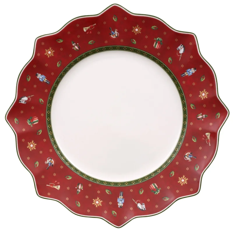 Villeroy & boch Toy's Delight tallerken 28 cm, rød