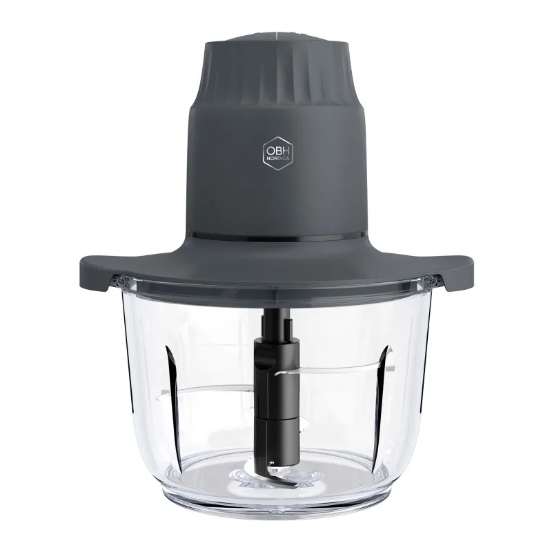 Obh nordica Choppeo minihakker 2 liter, sort/gennemsigtig