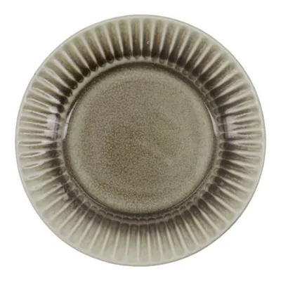 House doctor Pleat kagefad Ø16 cm, grå/brun
