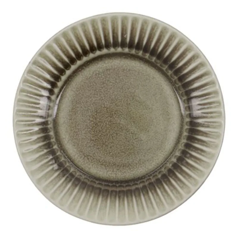 House doctor Pleat kagefad Ø16 cm, grå/brun