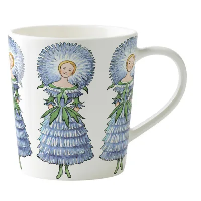 Design house stockholm Elsa Beskow krus med hank 40 cl, mrs. aster