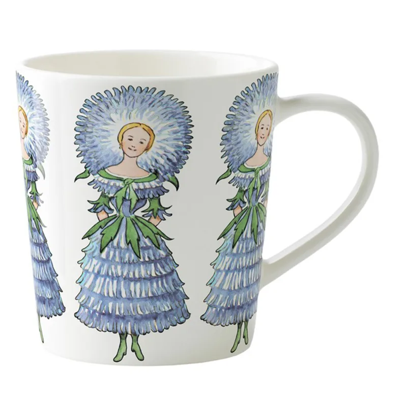 Design house stockholm Elsa Beskow krus med hank 40 cl, mrs. aster