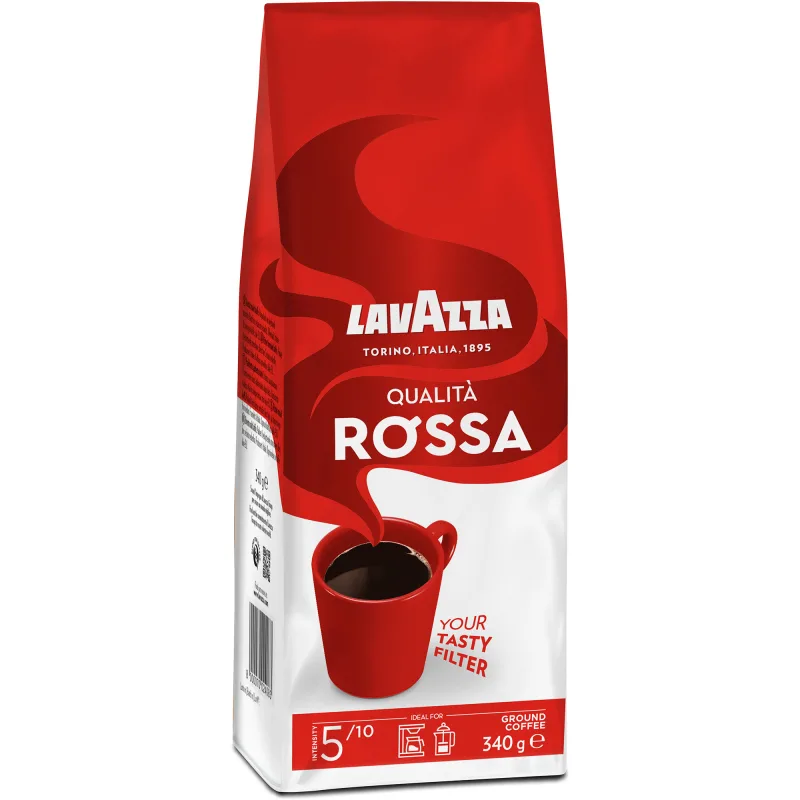 Lavazza Qualità Rossa filterkaffe, 340 g