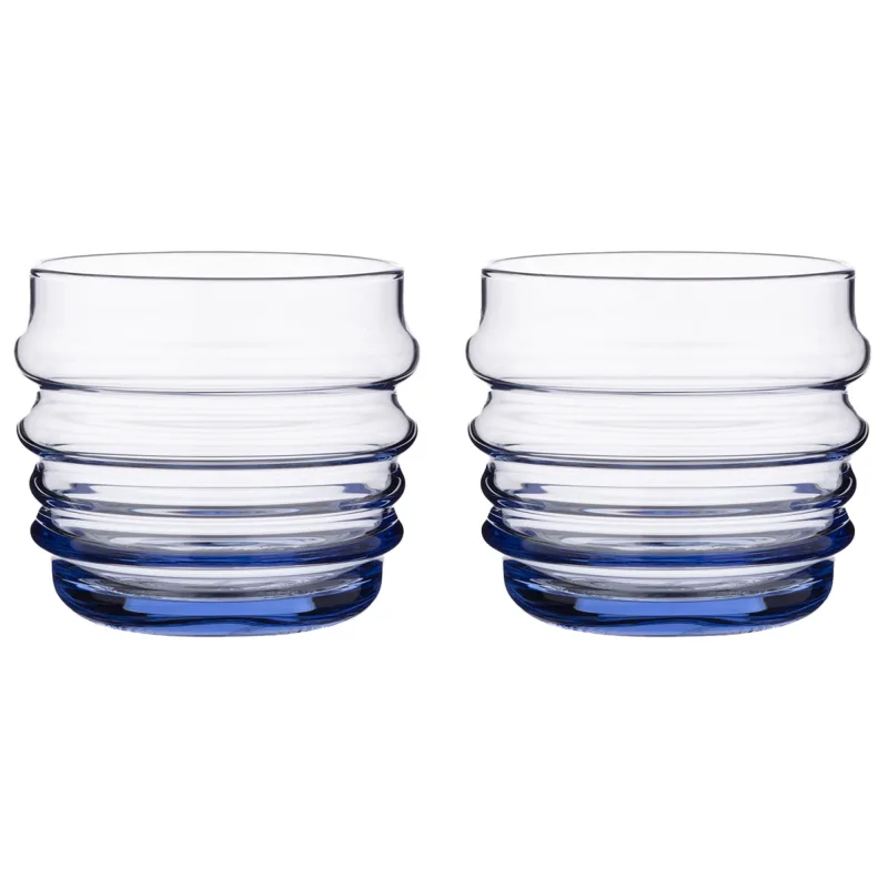 Marimekko Sukat Makkaralla glas 2 dl 2-pak, lavendel