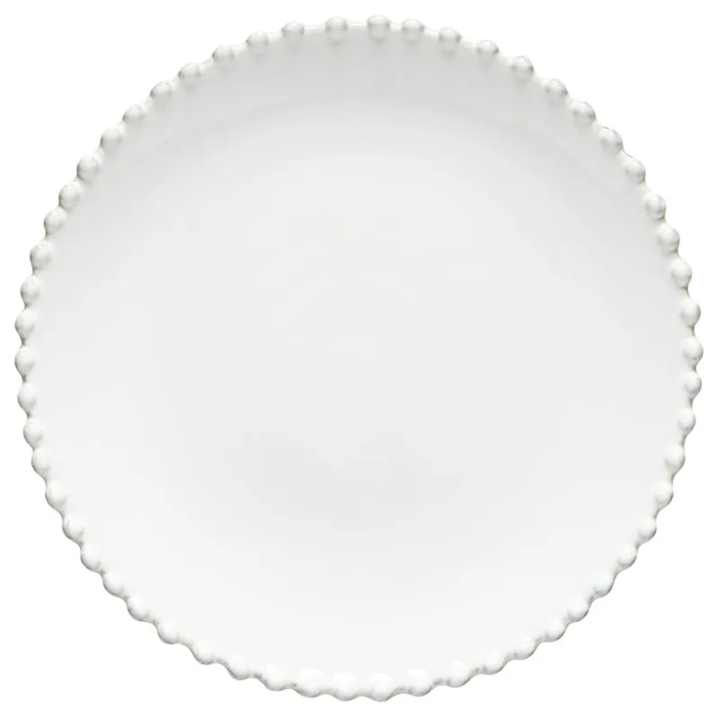 Costa nova Pearl asiet 22 cm, hvid