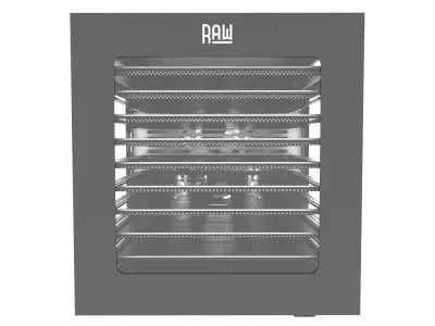 RAW Dehydrator m. 10 hylder (Rustfri stål)