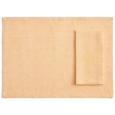 Hay Tavolo serviet/dækkeserviet 4-pak, soft orange