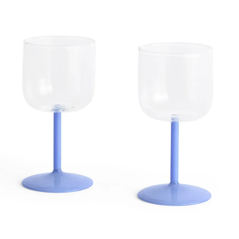 Hay Tint Vinglas Clear Jade L-Blue 2 stk