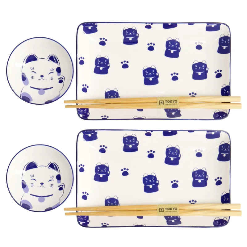Tokyo design studio Kawaii Blue Maneko gavesæt